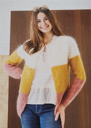 Raglancardigan Bella by Permin